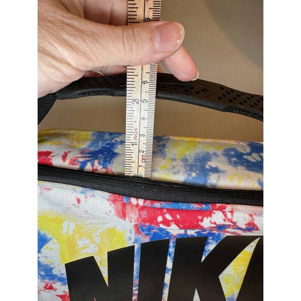 Nike Graphic Molded Hard Shell Insulated Lunch Box Bag Multi Color Tie Dye